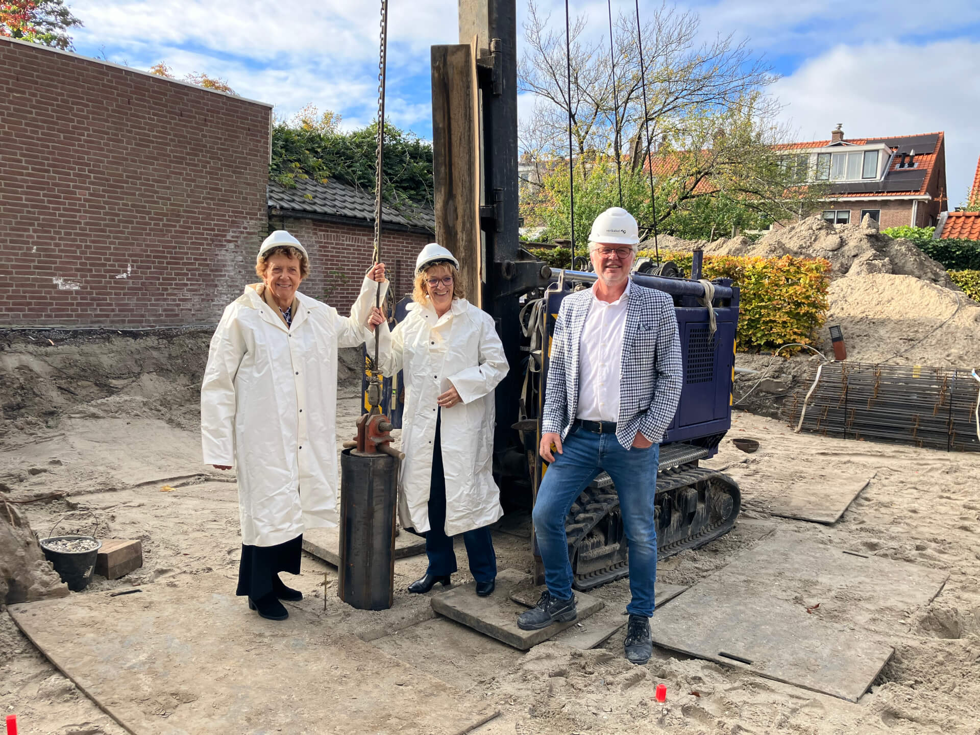 Beukenrode Bouwt 1e paal 16 okt 2025 1