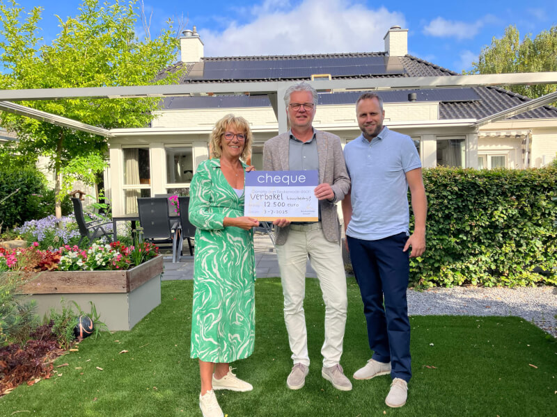 Beukenrode Bouwt Donatie Verbakel Bouwbedrijf 50 jaar