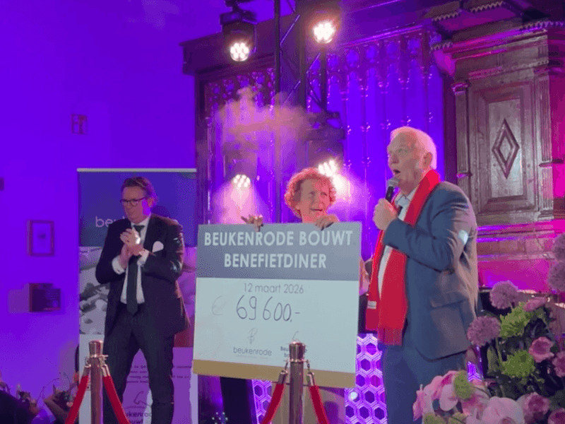 Opbrengst benefietavond