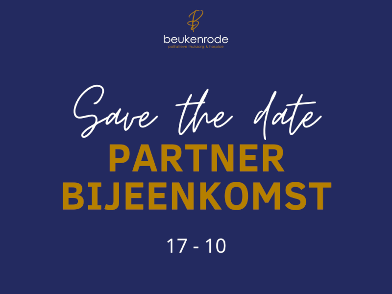 Save the date Partnerbijeenkomst 1