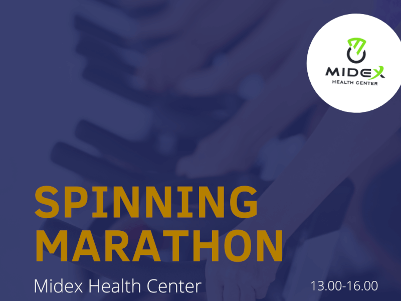 Spinning marathon promo